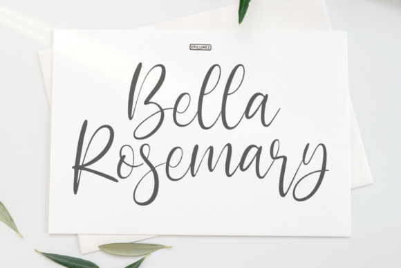 Bella Rosemary: A Timeless Handwritten Font