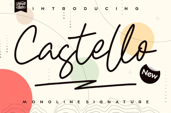 Castello: A Handwritten Font for Creative Makers