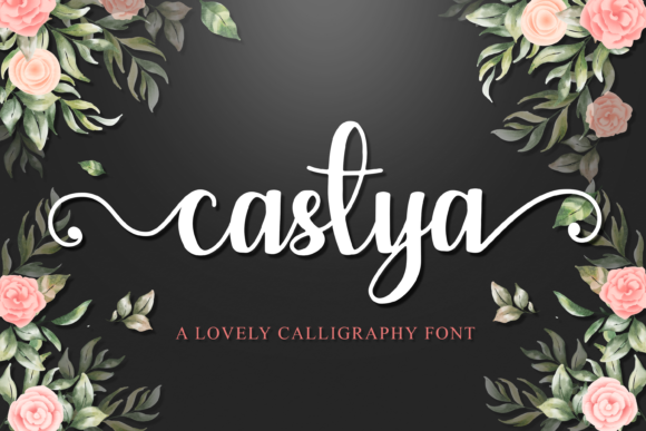 Castya: A Feminine Script Font
