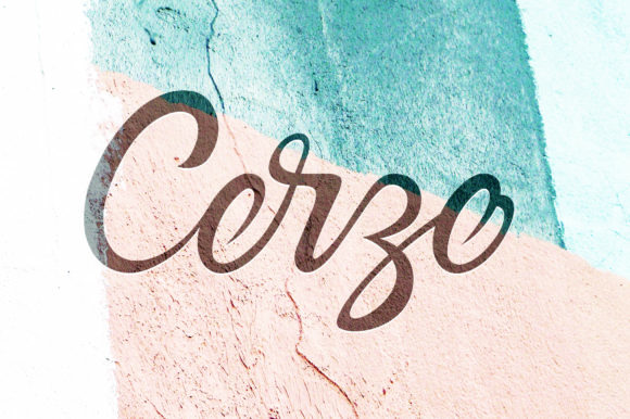 Cerzo: Elegant Script for Craft Projects