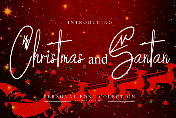 Christmas and Santan: A Handwritten Typeface for Web Design