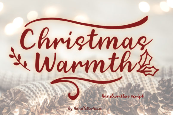 Christmas Warmth Font for Elegant Design