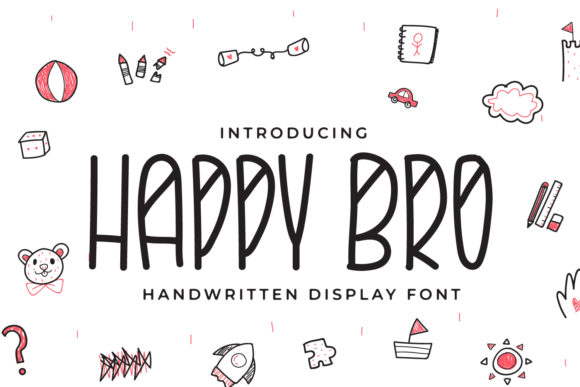 Happy Bro Font for Stylish Design