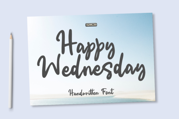 Happy Wednesday Font for Business