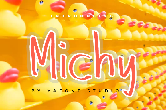 Michy: A Handwritten Font for Creative Makers