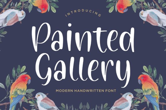 Painted Gallery Font for Bold Campaigns