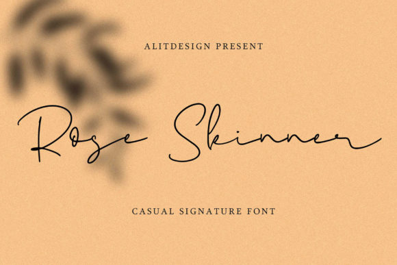 Rose Skinner: A Script Font with Personality