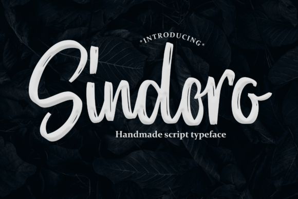 Sindoro: A Script Font for Elegant Design