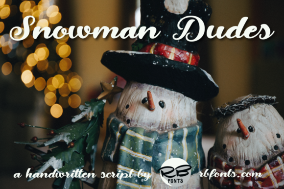 Snowman Dudes Font Review