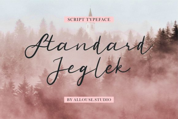 Standard Jeglek: A Handwritten Font for Editorial Grace
