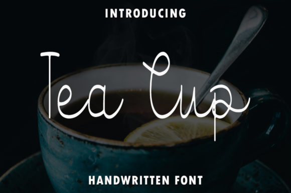 Tea Cup: A Elegant Font for Business Branding