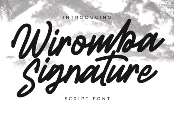 Wiromba: A Handwritten Font for Web Design