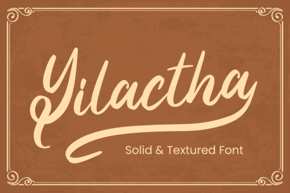 Yilactha: A Vintage Script Font for Web Design